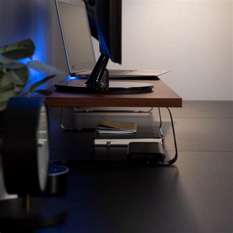 Buy VIVO 39 inch Extra Long Monitor Stand, Wood & Steel Desktop Riser ...
