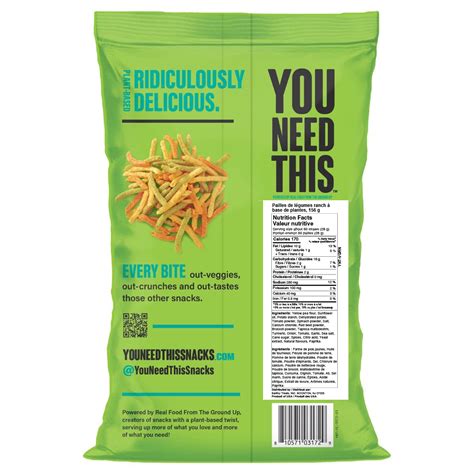 YOU NEED THIS Veggie Straws Ranch at Natura Market
