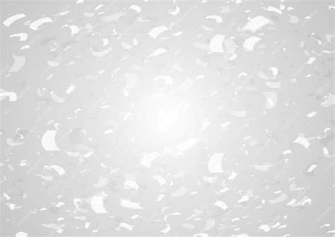 Grey white shiny confetti vector background | Premium Vector