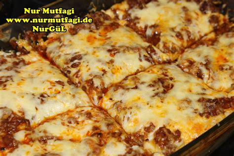 Kiyma soslu Lasanya ? Lazanya tarifi ? italienische  