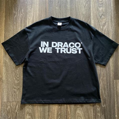 In Draco We Trust Tshirt Xs/S (Fits Oversized)... - Depop