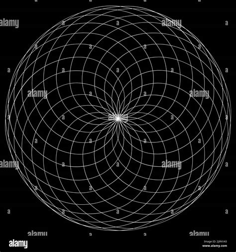 Abstract line drawing, line art formation, structure . Stock vector illustration, clip-art ...