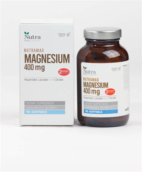 Nutra Magnesium 400 mg - La Farmacia Biológica