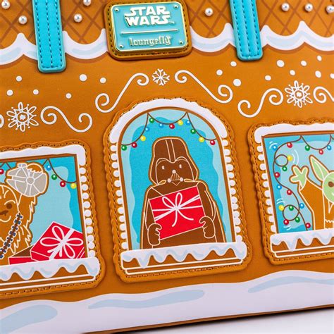 Loungefly x Star Wars Festive Gingerbread House Crossbody Bag – GeekCore