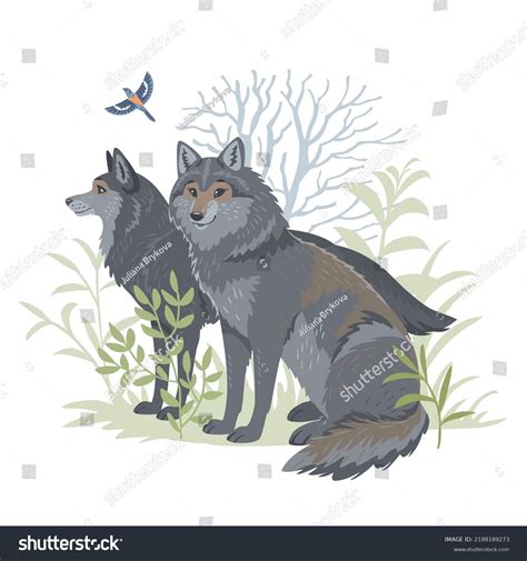 Image result for Cartoon Wolves