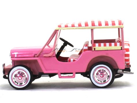 1960 Jeep Surrey CJ3B Elvis Presley 1:43 Greenlight Scale Model Car ...