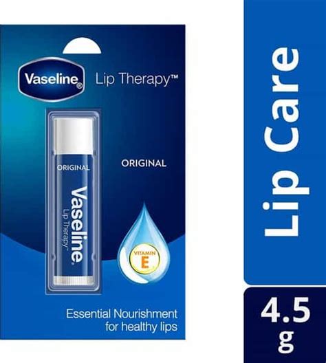 Buy VASELINE LIP THERAPY ORIGINAL CHAPSTICK-4.5 G Online & Get Upto 60% ...