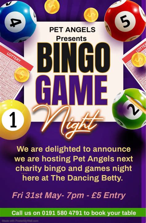 Pet Angels Charity Game Night, The Dancing Betty, Seaham, 31 May 2024 ...