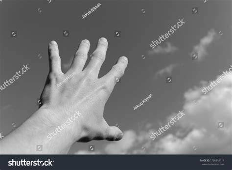Hand Reaching Sky Stock Photo 1766318711 | Shutterstock