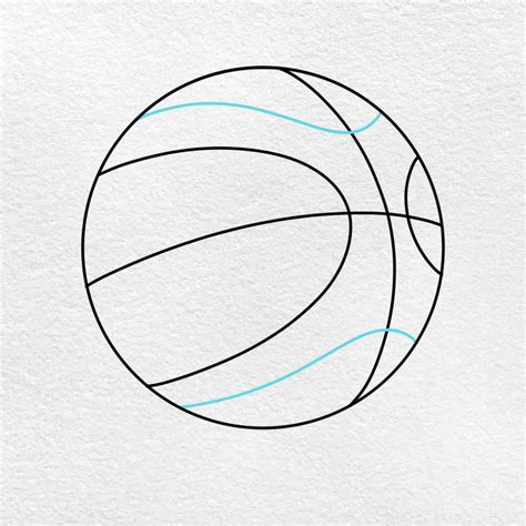 Basketball Drawing Easy Small at Lincoln Pie blog