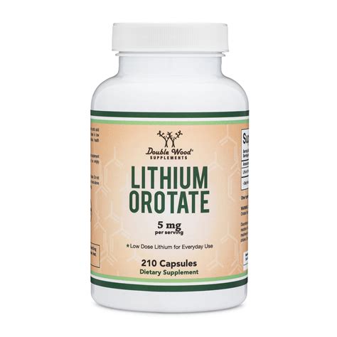 Lithium Orotate for Cognitive Support and Neuroprotection