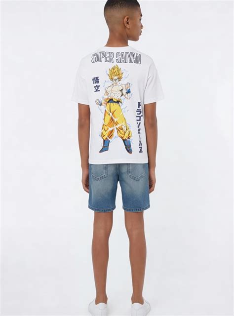 Buy Boys DragonBall-Z Print Oversized T-shirt Online at just Rs. 549.0 ...