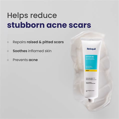 Buy Pitstop Gel for Acne Scars & Pits Removal - Re'equil