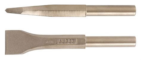 AMPCO, IR Chisel Scaler, 0.5 in Shank Size, Chisel - 21XV11|CS-23-ST ...