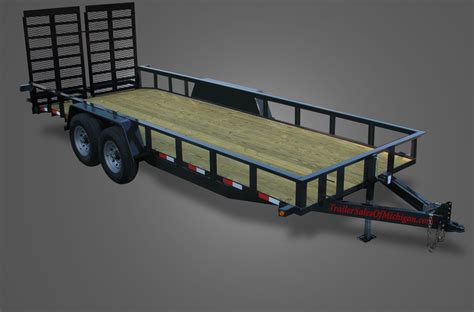 Tandem Axle Utility Trailers by Trailer Sales of Michigan