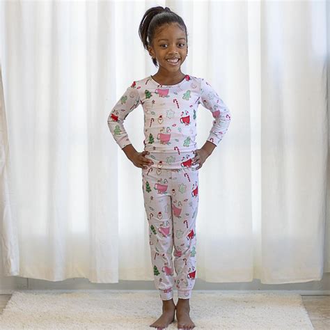 Kid's Baking Spirits Bright Long Sleeve Pajamas| The Royal Standard