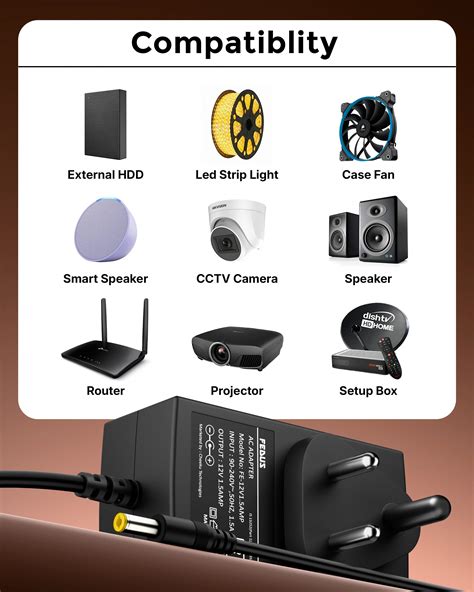 12V 2A DC Power Adapter AC to DC Converter – Fedus – FEDUS