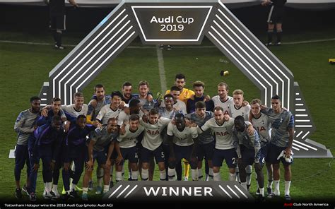 Winner Audi Cup 2019: Tottenham Hotspur FC - Audi Club North America