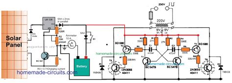 Solar Inverter Schematic Diagram