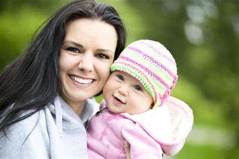 Happy Mother With Baby Free Stock Photo - Public Domain Pictures