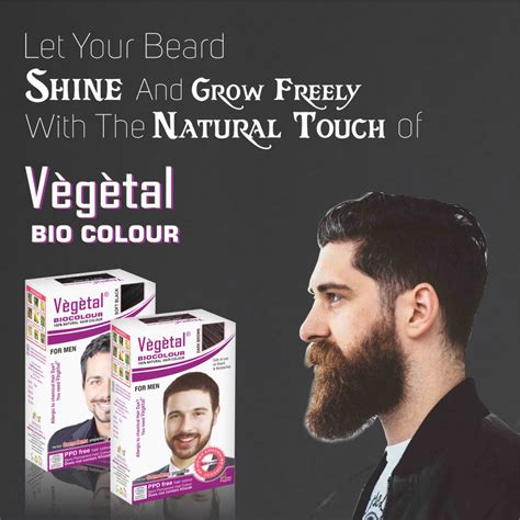 Vegetal Beard Colour for Men - Recommended by all dermatologists ...