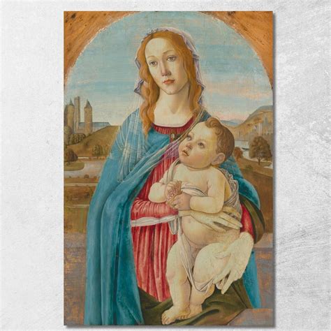 Virgin And Child Sandro Botticelli canvas print