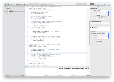 Sorting Program 的图像结果
