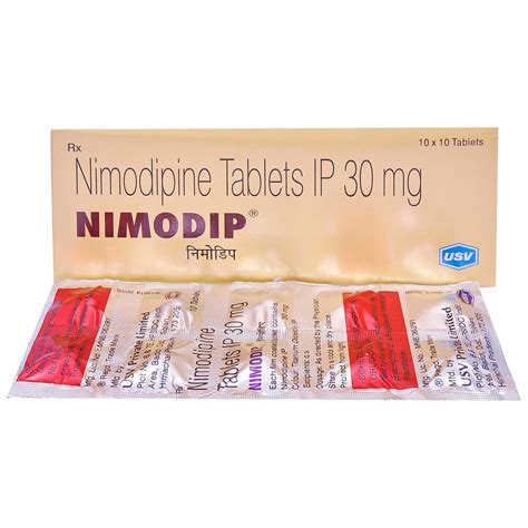 Buy Nimodip Tablet online | Uses, Side Effects, Price and substitutes ...