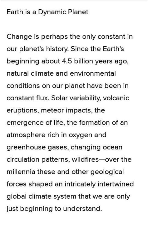 The endogenic as well as exogenic movementscontinuously changing the ...