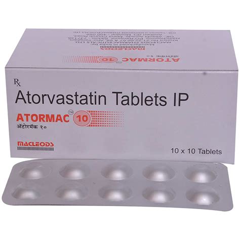 Atormac 10 Tablet | Uses, Side Effects, Price | Apollo Pharmacy