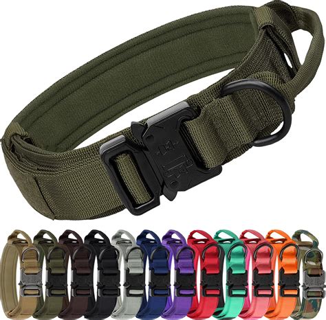 Joytale Tactical Dog Collar with Handle, Adjustable India | Ubuy