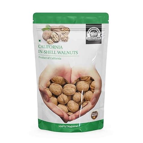 [Apply coupon] WONDERLAND FOODS, 1 kg Akhrot with Shells Jumbo Size ...