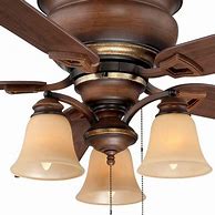 Image result for Low Profile Ceiling Fan with Light