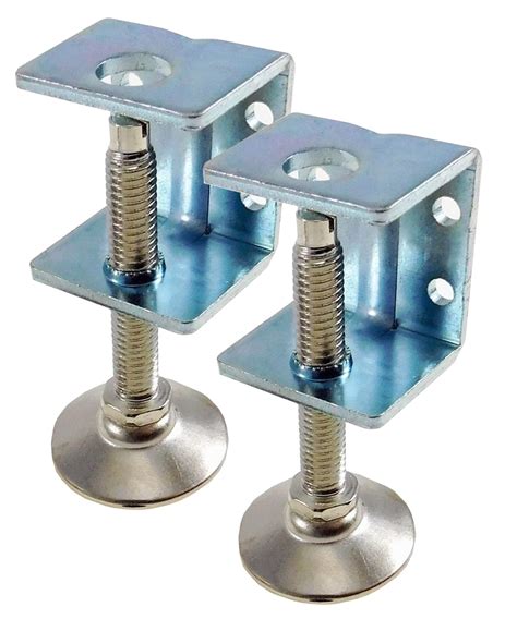 Furniture Levelers Adjustable Brackets & Nylon Leveling Feet Heavy Duty ...
