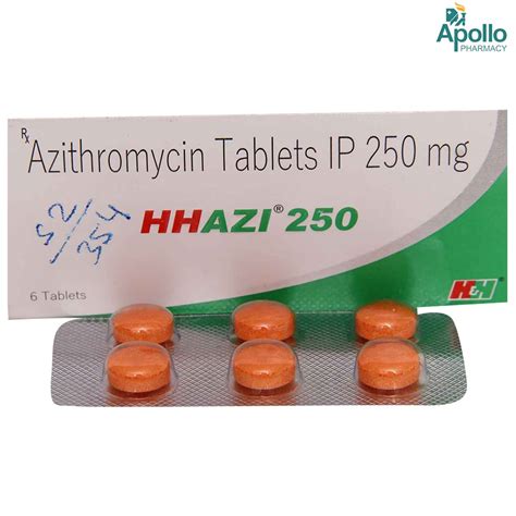Hhazi 250 mg Tablet 6's Price, Uses, Side Effects, Composition - Apollo ...