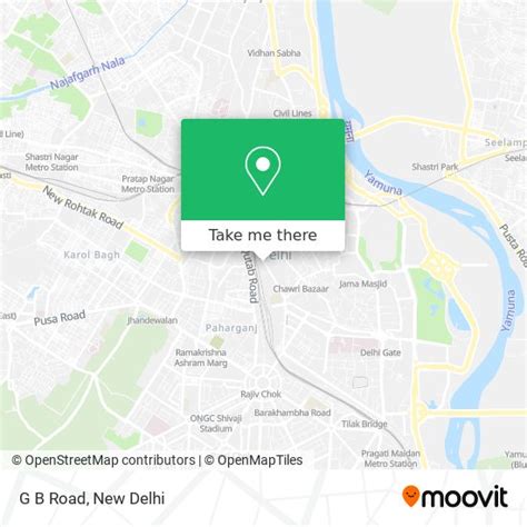 How to Get to G B Road in Delhi by Bus, Metro or Train?