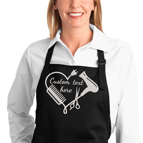 Amazon.com: Custom Embroidered hair stylist apron. Hair stylist apron ...