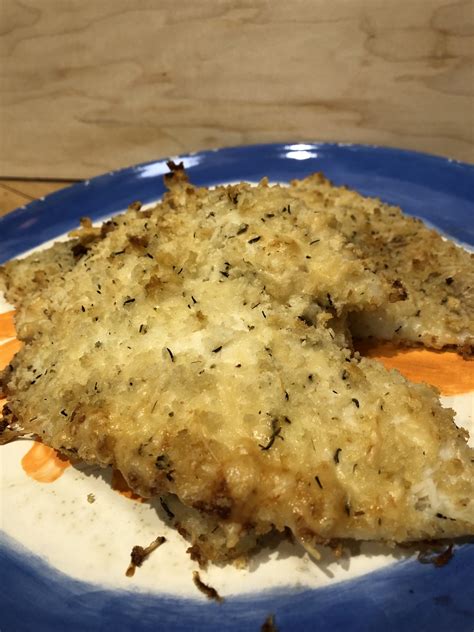Crispy Baked Panko & Parmesan Crusted Tilapia Recipe - The Good Enough ...