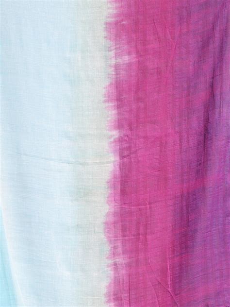 Multicolor Pure Cotton Tie & Dye Saree – Charukriti