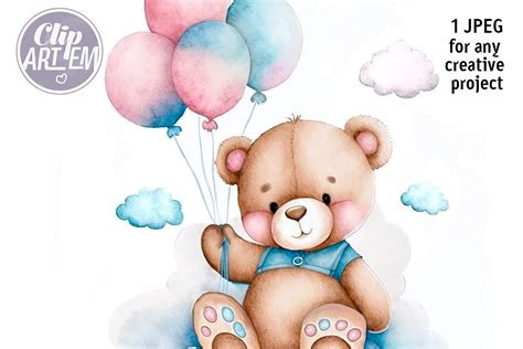 Blue And Pink Teddy Bears