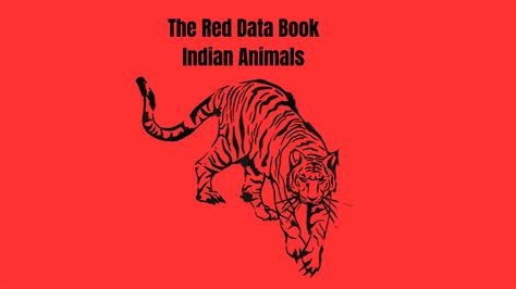 What Is Red Data Book Short Answer at Jimmie Mireles blog
