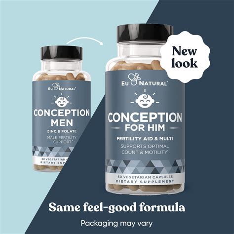 CONCEPTION MEN Fertility Vitamins & Supplements - Eu Natural