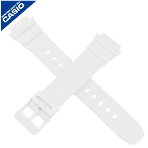 Genuine Casio Watch Strap Band for F-108WHC F 108WHC 108WH 108 WHITE ...