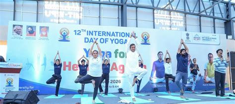 MIT-WPU Pune Celebrates the 12th International Day of Yoga | Yoga Day 2026