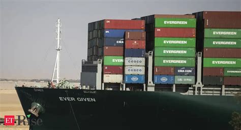 Rushing through - Ship that got stuck in Suez may have been ...