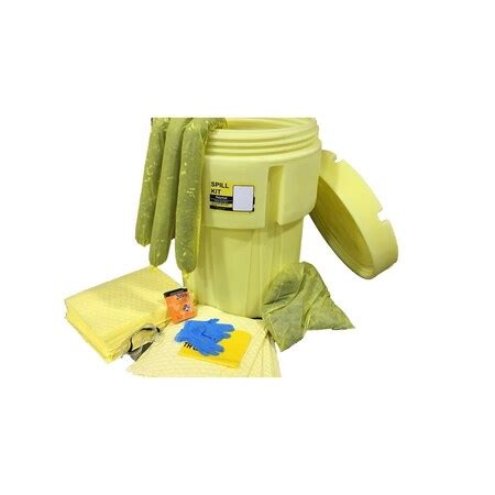 Meltblown Technologies Hazmat Overpack Kit, 65 Gallon HZSK-65 | Zoro