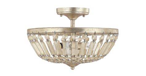 Capital Lighting 9173WG Fifth Avenue 3 Light 14" Wide Semi-Flush Bowl ...