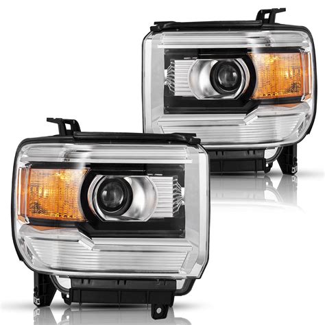 2014-2019 GMC Sierra Projector Headlights – LESEM
