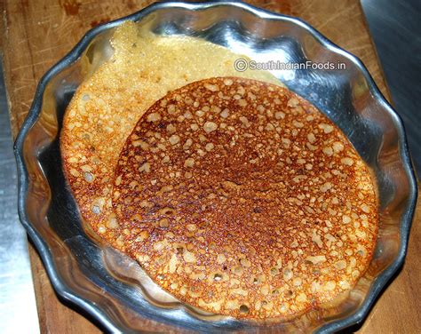 Karupatti dosa | Palm jaggery sweet dosai