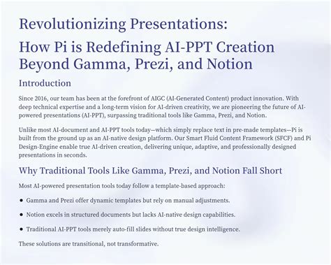 Revolutionizing Presentations...